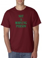 Marškinėliai Morning person